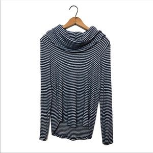 Lucky Brand | NWOT Cowl Neck Stripe Shirt